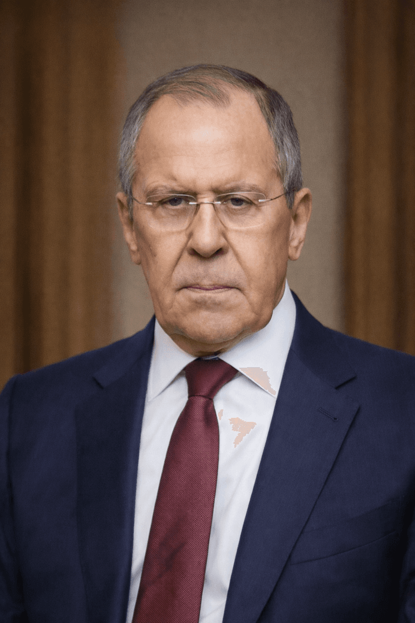 Портрет Сергея Лаврова